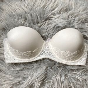 Strapless bra